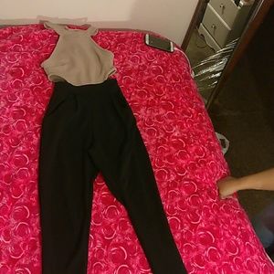 Charlotte Russe Cutout Jumpsuit sz XS